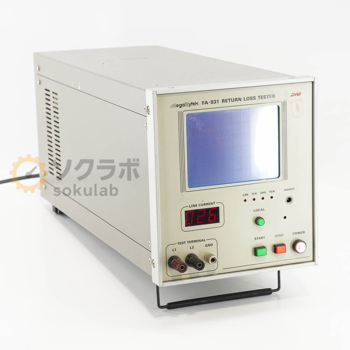 【中古】[DW]8日保証 SANWA RADIO MEASUREMENT WORKS FA-831 MegaBytek RETURN LOSS TESTER リターンロ..