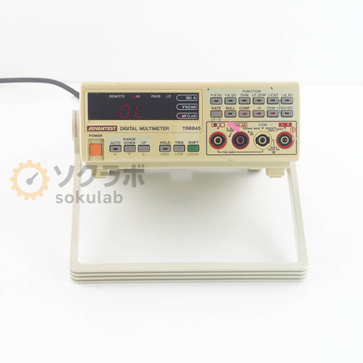 【中古】[DW]8日保証 ADVANTEST TR6845 DMM DIGITAL MULTIMETER デジタルマルチメ...