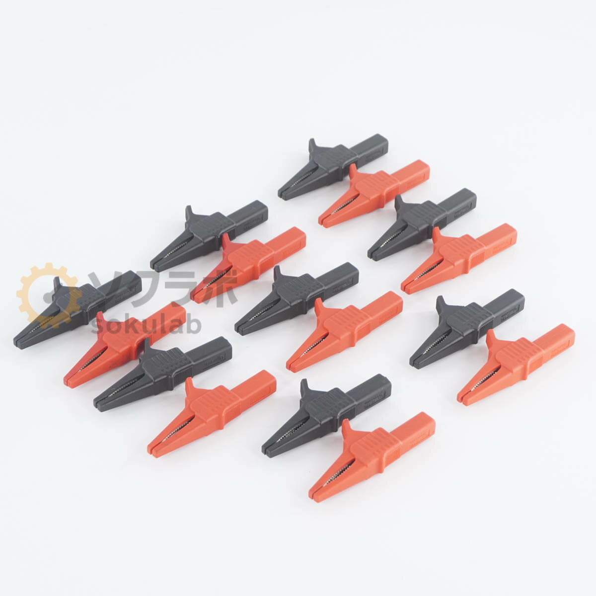 Rakuten - 【中古】[DW]8日保証 8ペアセット YOKOGAWA 758929 Alligator Clip Adapter ワニ口アダプタ(大) 758917測定リード用 Measurement lead [07346-0089]