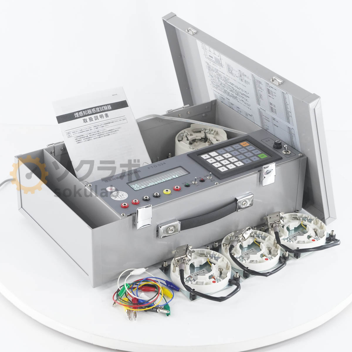 【中古】[DW]8日保証 次期校正2026年10月 2020年製 NOHMI FTD 024 FTD024 煙感知器用感度試験器 煙濃度試験器 取扱説明書 [07415-0003]