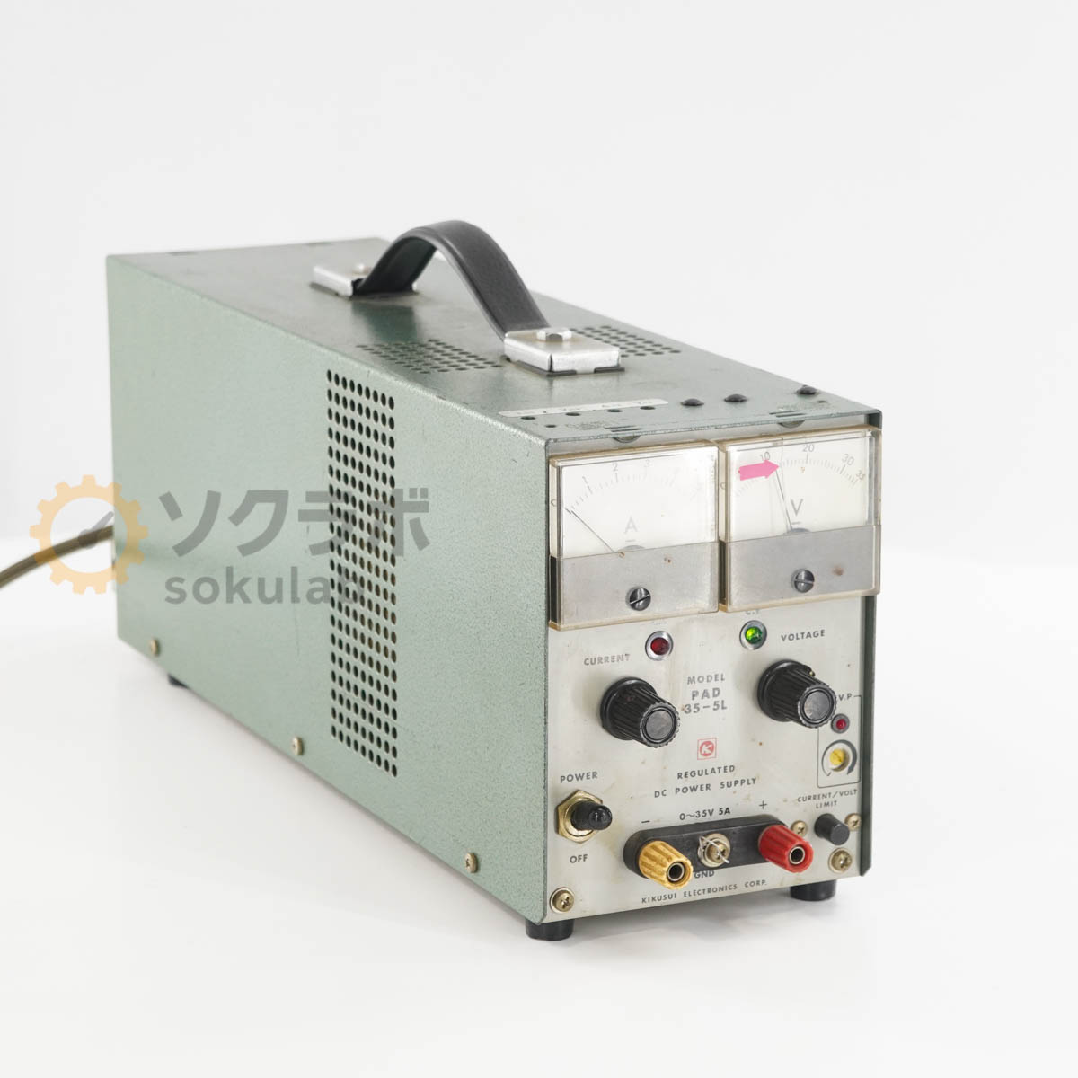 Rakuten - 【中古】[DW]8日保証 KIKUSUI PAD35-5L PAD-L REGULATED DC POWER SUPPLY 直流安定化電源 DC電源 直流電源 0~35V 5A [07462-0025]