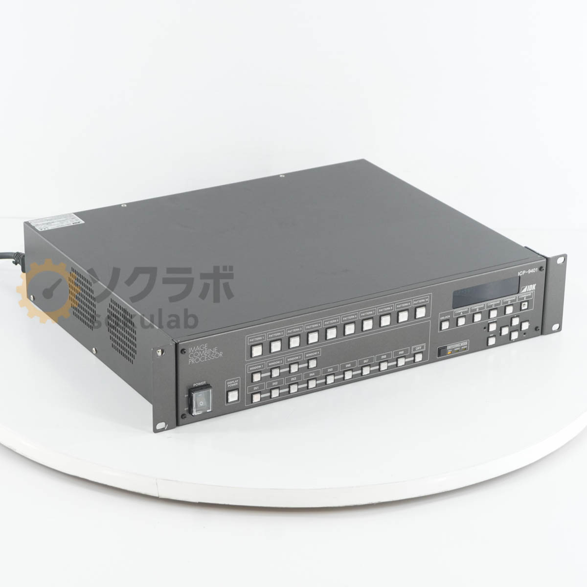 【中古】[PG]8日保証 9台入荷 IDK ICP-9401 マルチビューアー ビデオプロセッサー IMAGE COMBINE PROCESSOR [07487-0022]