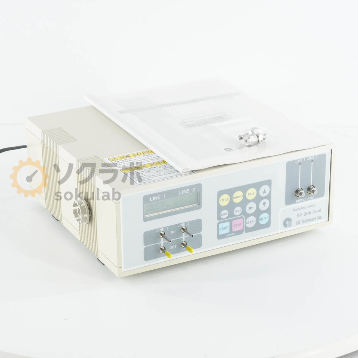 【中古】[DW]8日保証 GL Sciences SP 208 Dual SP208-100Dual Sampling Pump 大気サンプリングポンプ A..