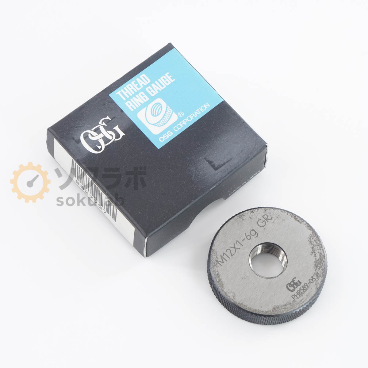 Rakuten - 【中古】[DW]8日保証 OSG M12X1-6g GR THREAD RING GAUGE ねじリングゲージ ねじゲージ リングゲージ [07380-0227]