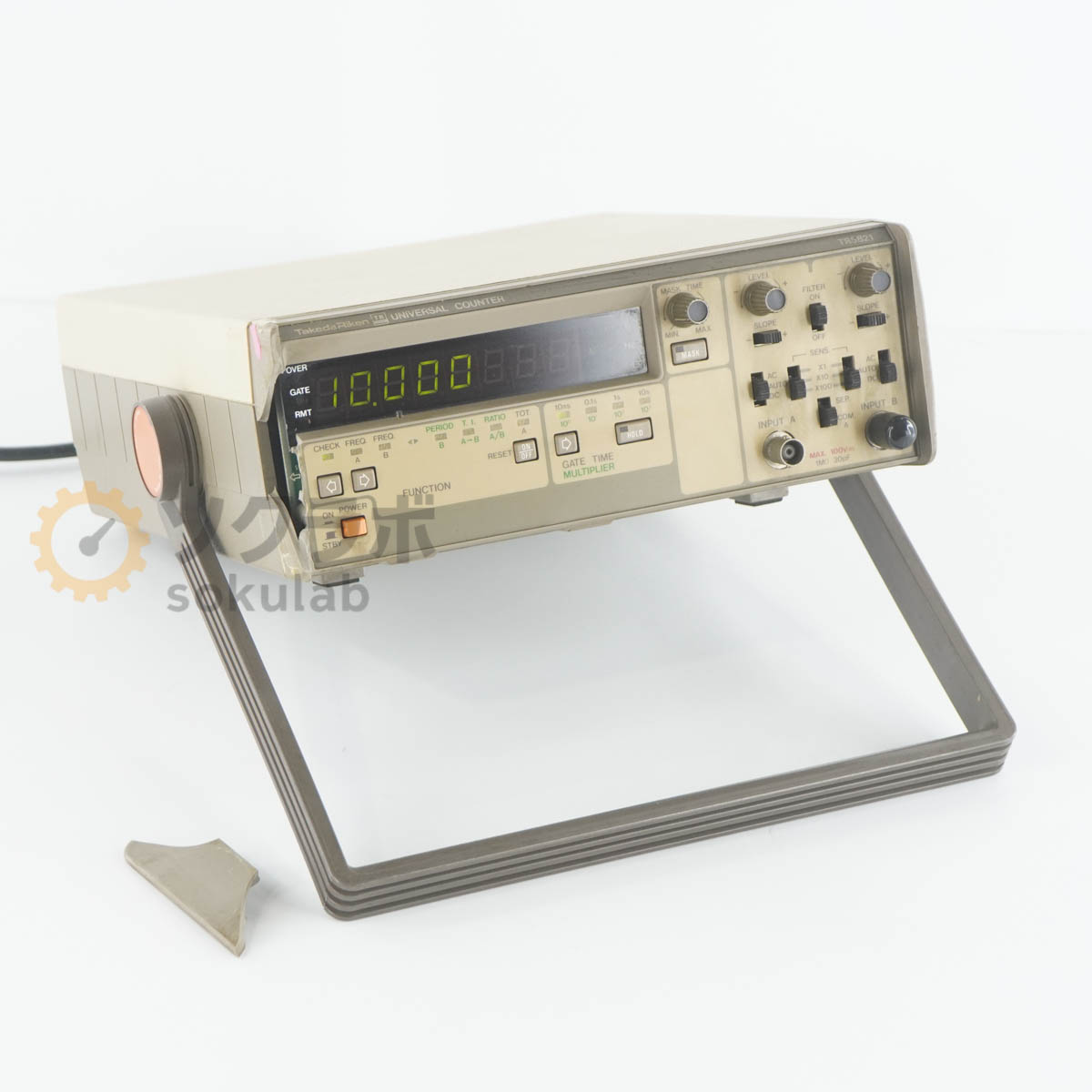 【中古】[DW]8日保証 TakedaRiken TR5821 TR5820 UNIVERSAL COUNTER ユニバーサルカウンター 周波数カ..