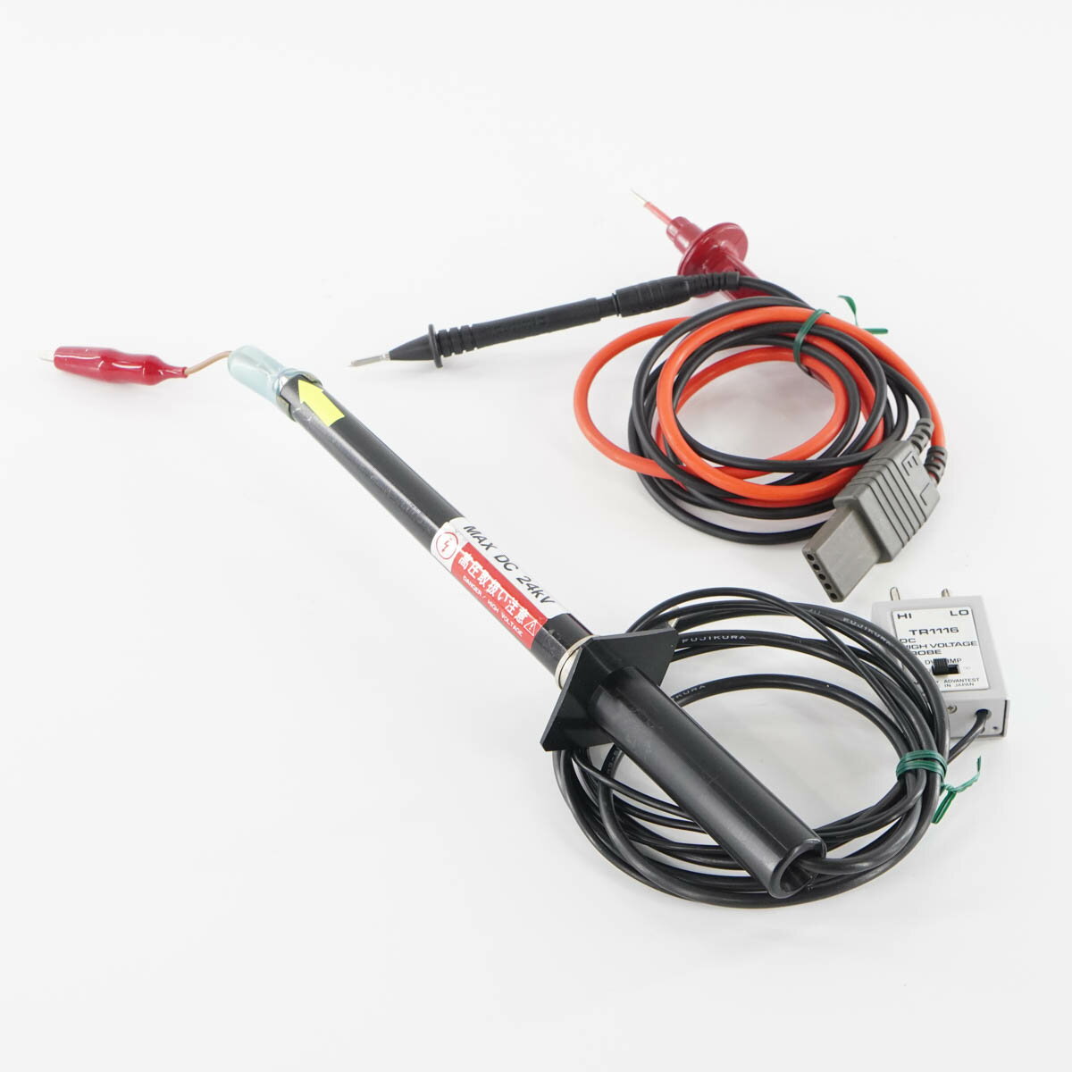 【中古】[DW]8日保証 ADVANTEST TR1116 DC HIGH VOLTAGE PROBE ハイボールテージプローブ[ST03106-0628]