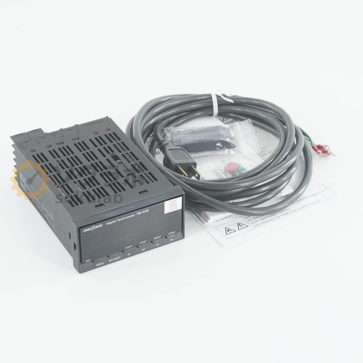 8日保証 2台入荷 ONO SOKKI TM-3130 TM-3100 Digital Tachometer デジタル回転速度計 デジタル回転計 AX-2050N 電源コ...