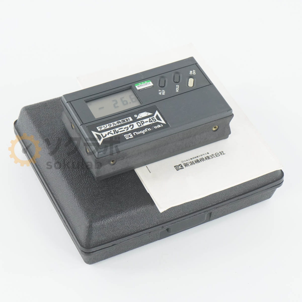 Rakuten - 【中古】[PG]8日保証 02/2025CAL SK Niigataseiki 新潟精機 DP-45 デジタル角度計 レベルニック 取扱説明書 [07558-0009]