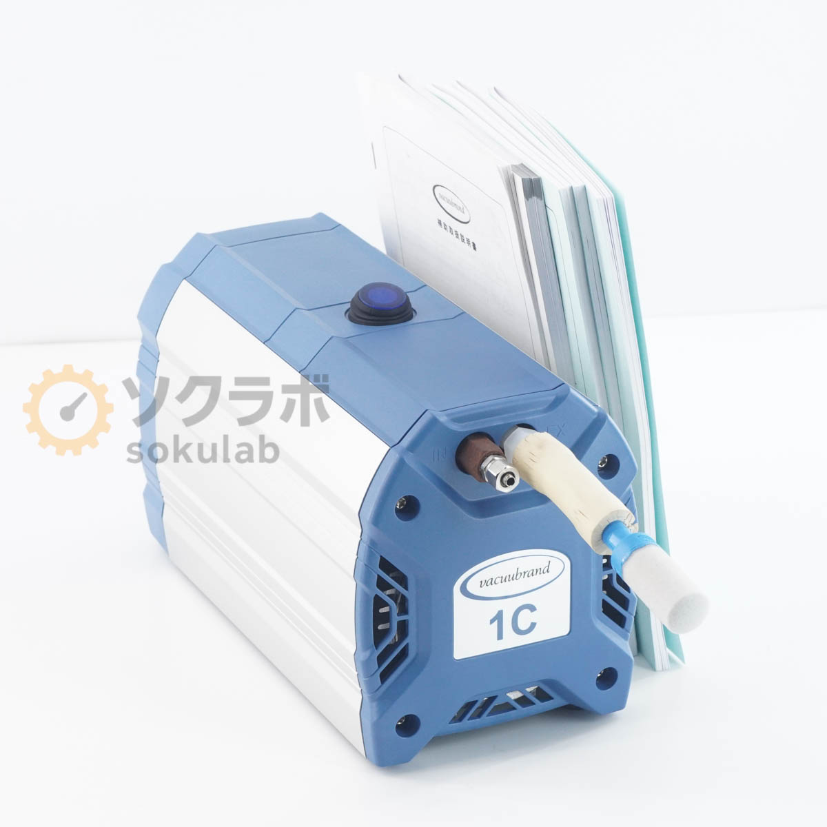 【中古】[DW]8日保証 vacuubrand ME 1C ME1C ダイヤフラム式真空ポンプ ケミカルタイプ Vacuum Pump 50..