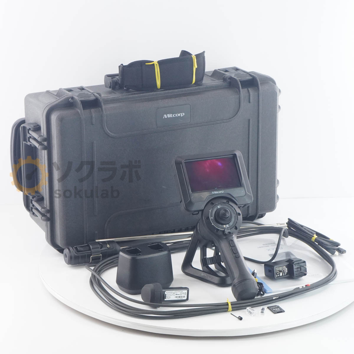 【中古】[JB]保証なし MITCORP X750 VIDEOSCOPE SYSTEM 工業用内視鏡 ビデオスコープ 取扱説明書 [0758..