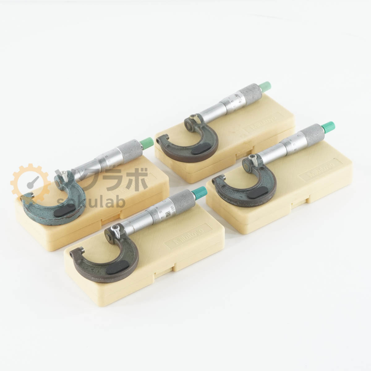 ����š�[DW]8���ݾ� ���å� Mitutoyo M110-25 �� 103-137 �� Micrometer �ޥ������᡼���� 0-25mm 0.01mm ...