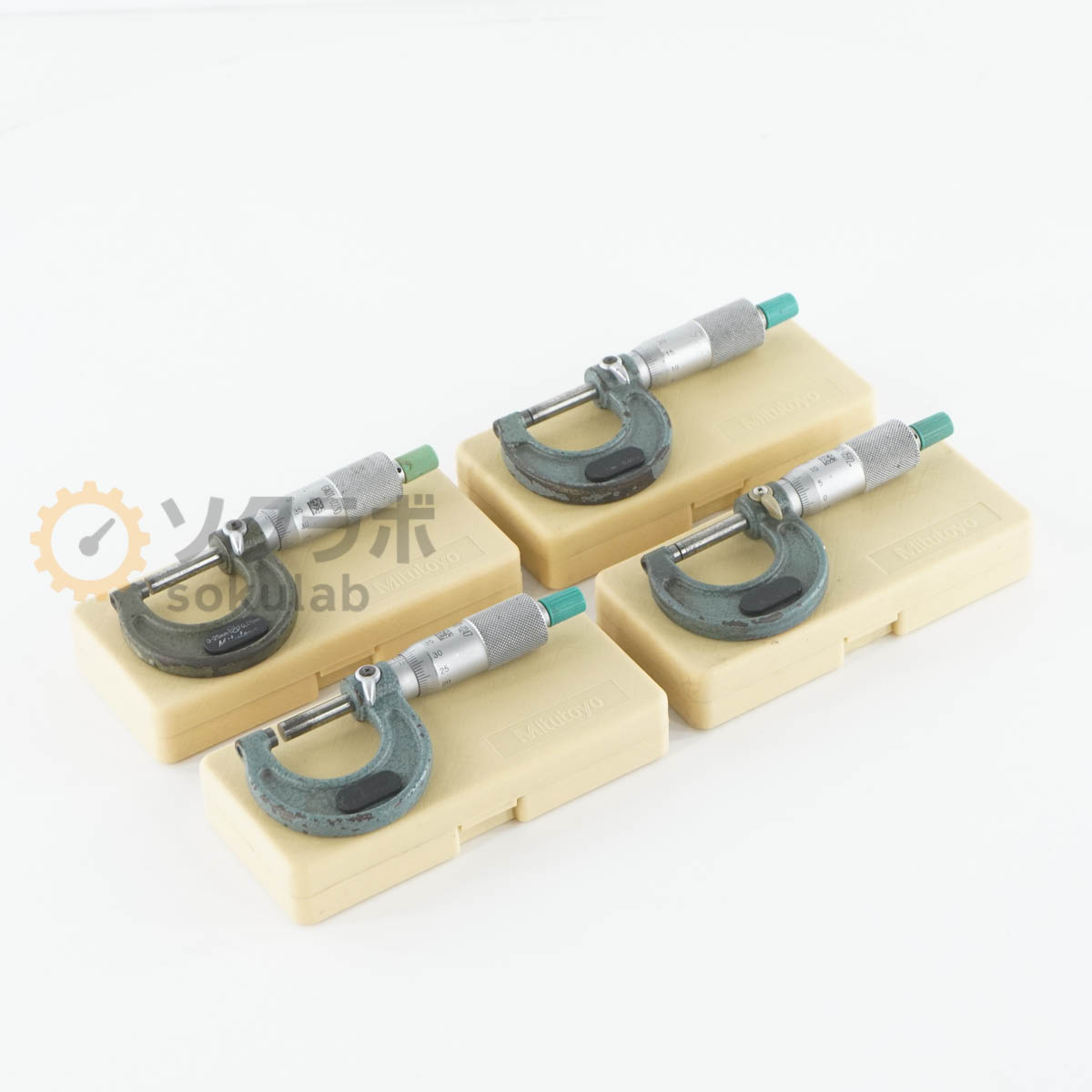 ����š�[DW]8���ݾ� ���å� Mitutoyo M110-25 �� 103-137 �� Micrometer �ޥ������᡼���� 0-25mm 0.01mm ...