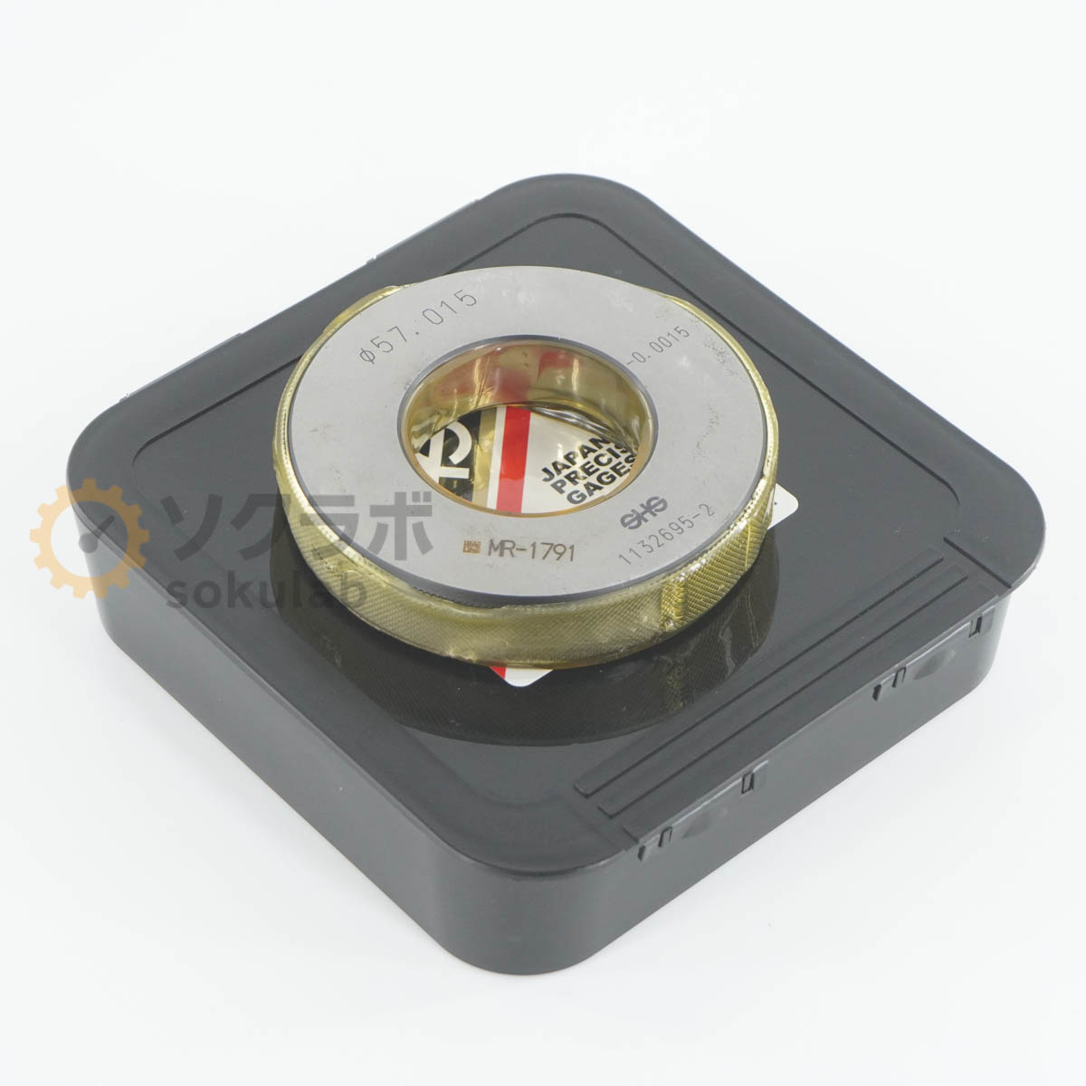 Rakuten - 【中古】[DW]8日保証 SHS 測範社 φ57.015 -0.0015 Master Ring Gauge マスターリングゲージ セットリング [07347-0249]
