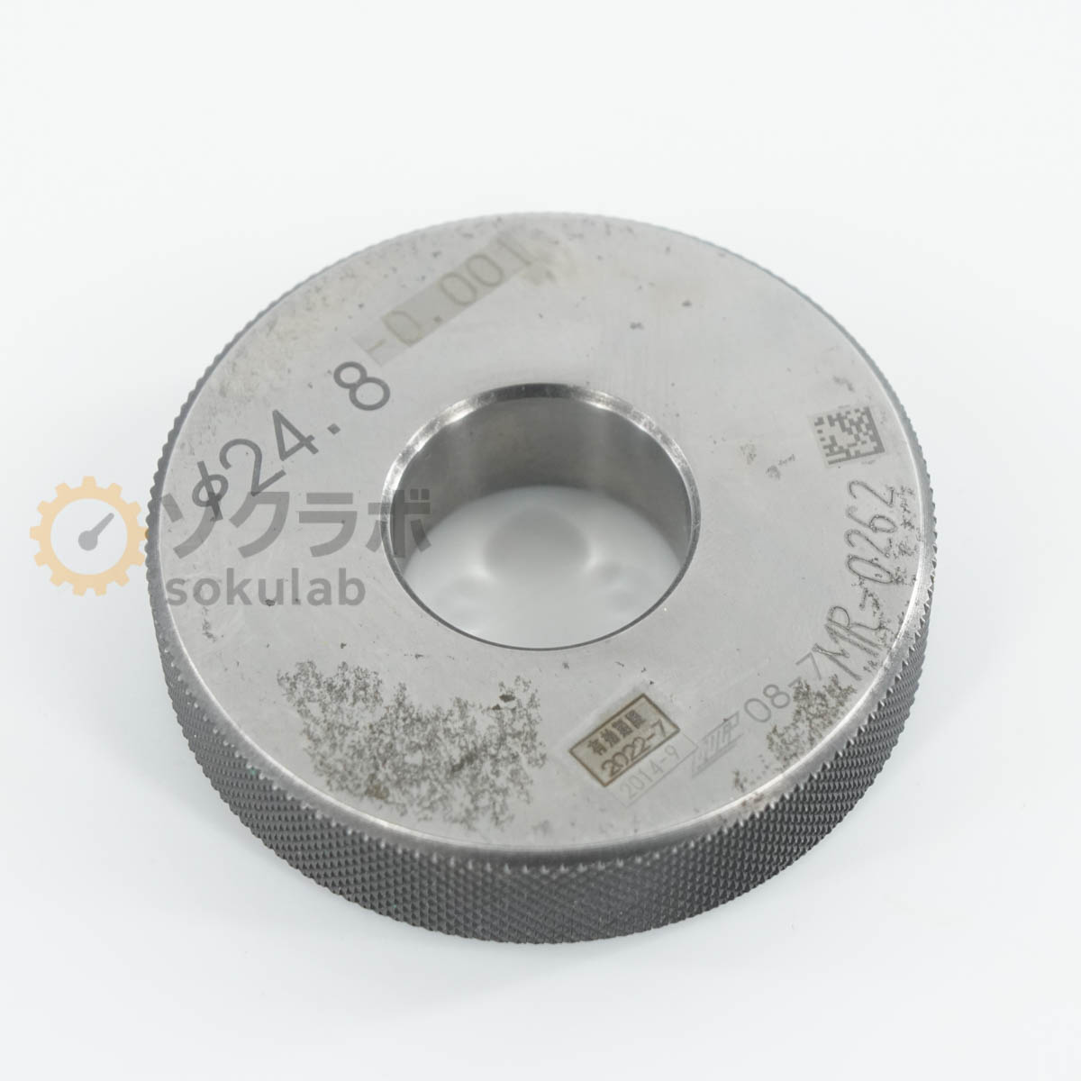 乐天商城 - 【中古】[DW]8日保証 クリタテクノ φ24.8 -0.001 Master Ring Gauge マスターリングゲージ セットリング [07347-0366]