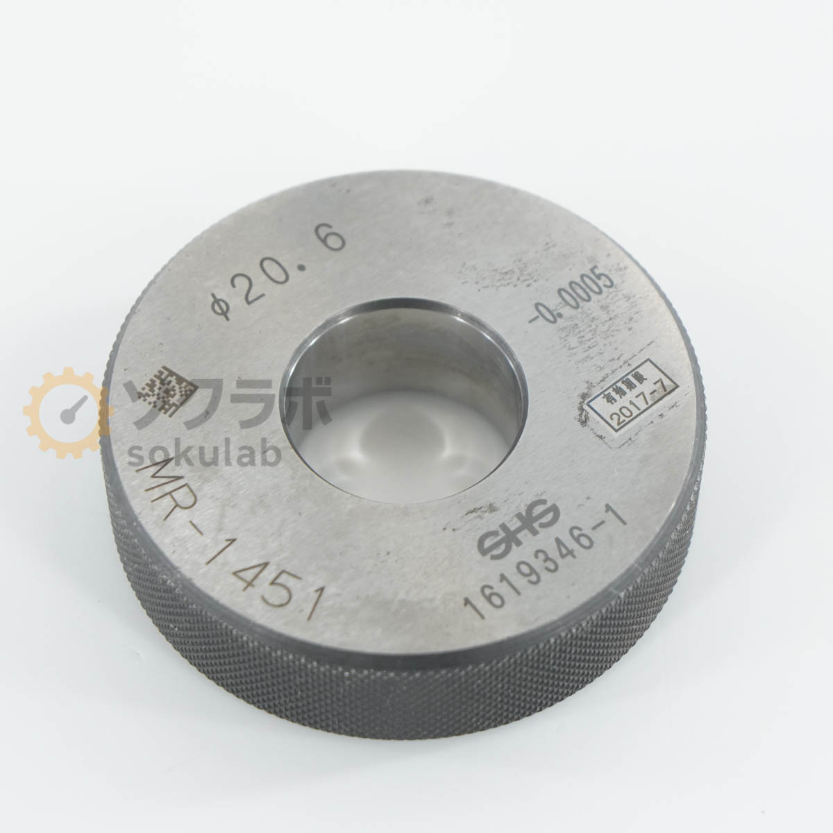 Rakuten - 【中古】[DW]8日保証 SHS 測範社 φ20.6 -0.0005 Master Ring Gauge マスターリングゲージ セットリング [07347-0373]
