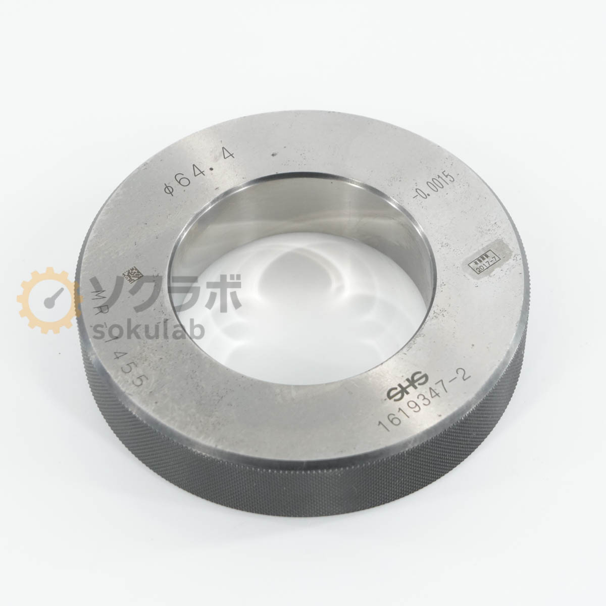 Rakuten - 【中古】[DW]8日保証 SHS 測範社 φ64.4 -0.0015 Master Ring Gauge マスターリングゲージ セットリング [07347-0245]