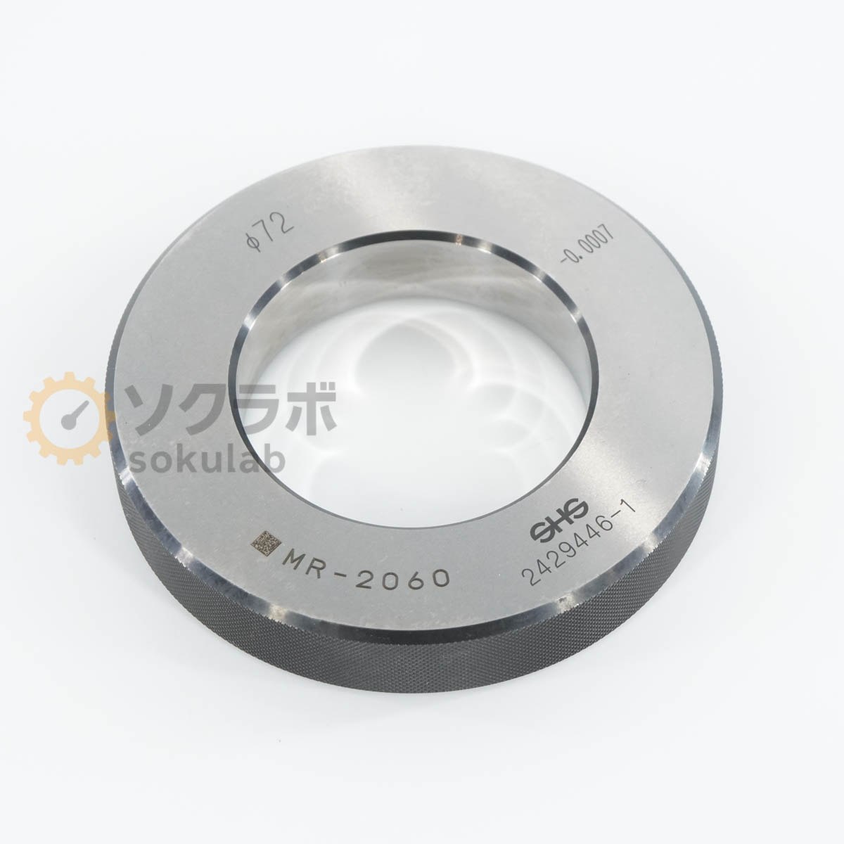 Rakuten - 【中古】[DW]8日保証 SHS 測範社 φ72 -0.0007 Master Ring Gauge マスターリングゲージ セットリング [07347-0246]