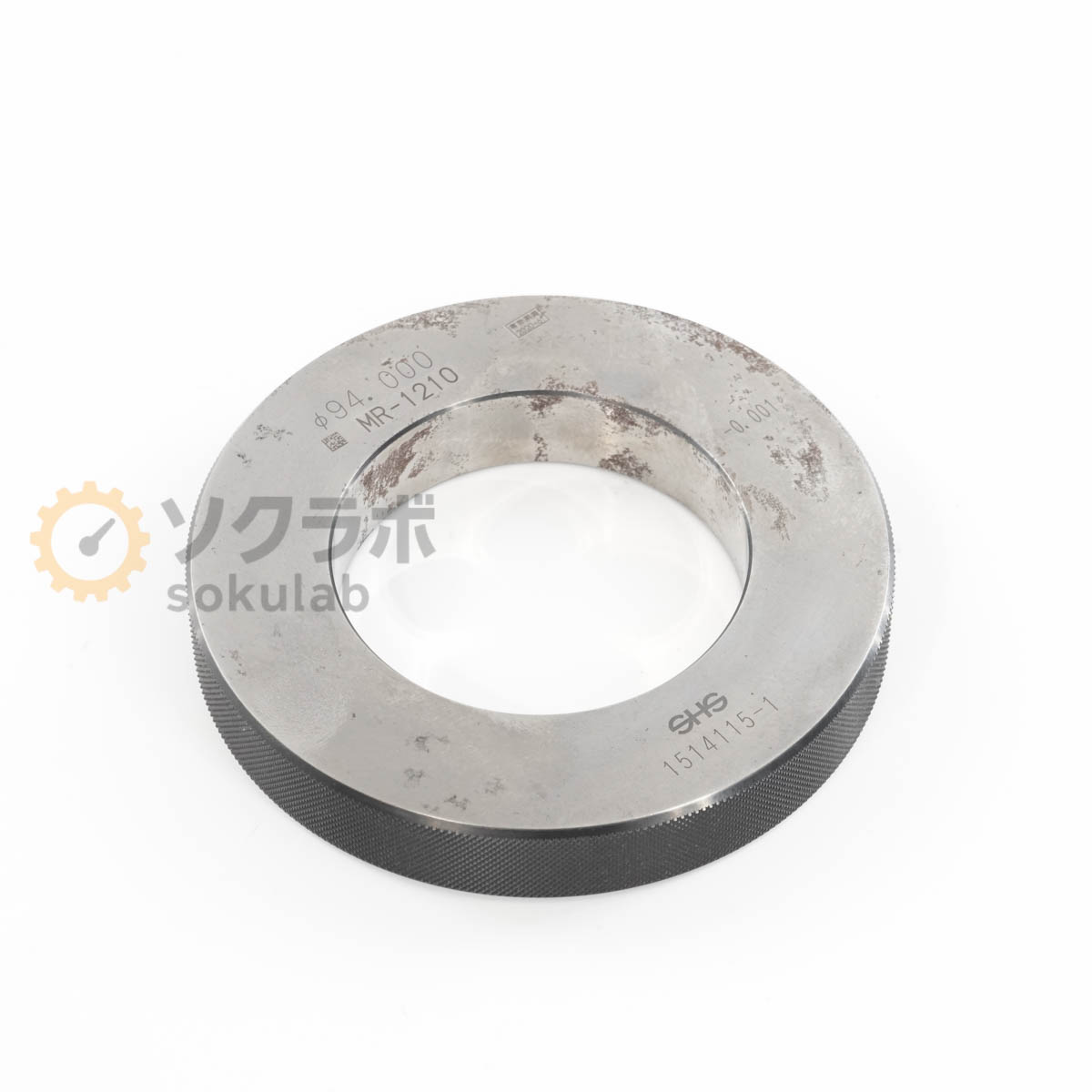 8日保証 SHS 測範社 φ94.000 -0.001 Master Ring Gauge マスターリングゲージ セットリング 