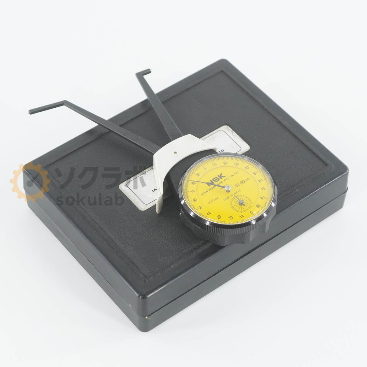 ����š�[DW]8���ݾ� NSK CI-6 653-146 Dial Caliper Gauge ������륭���ѥ����� ������륭���ѡ������� 0.01mm 60-80mm [07499-0001]