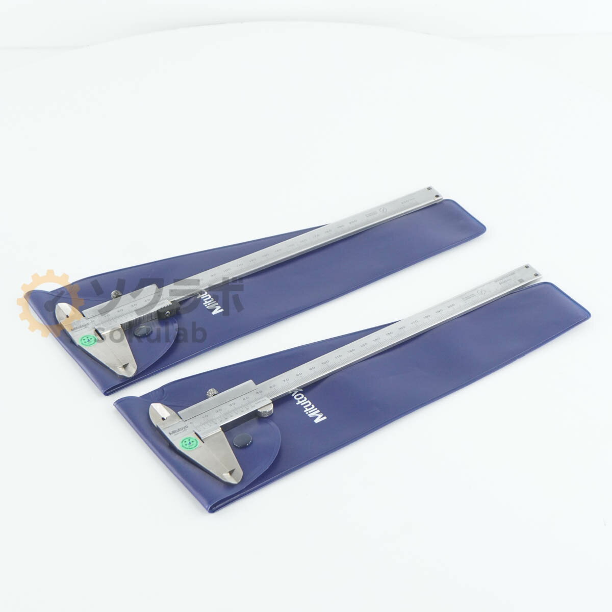 【中古】[DW]8日保証 2本セット 2025年1月検査 Mitutoyo N20 ？ CALIPER M型 ノギス 200mm 20cm [07499..