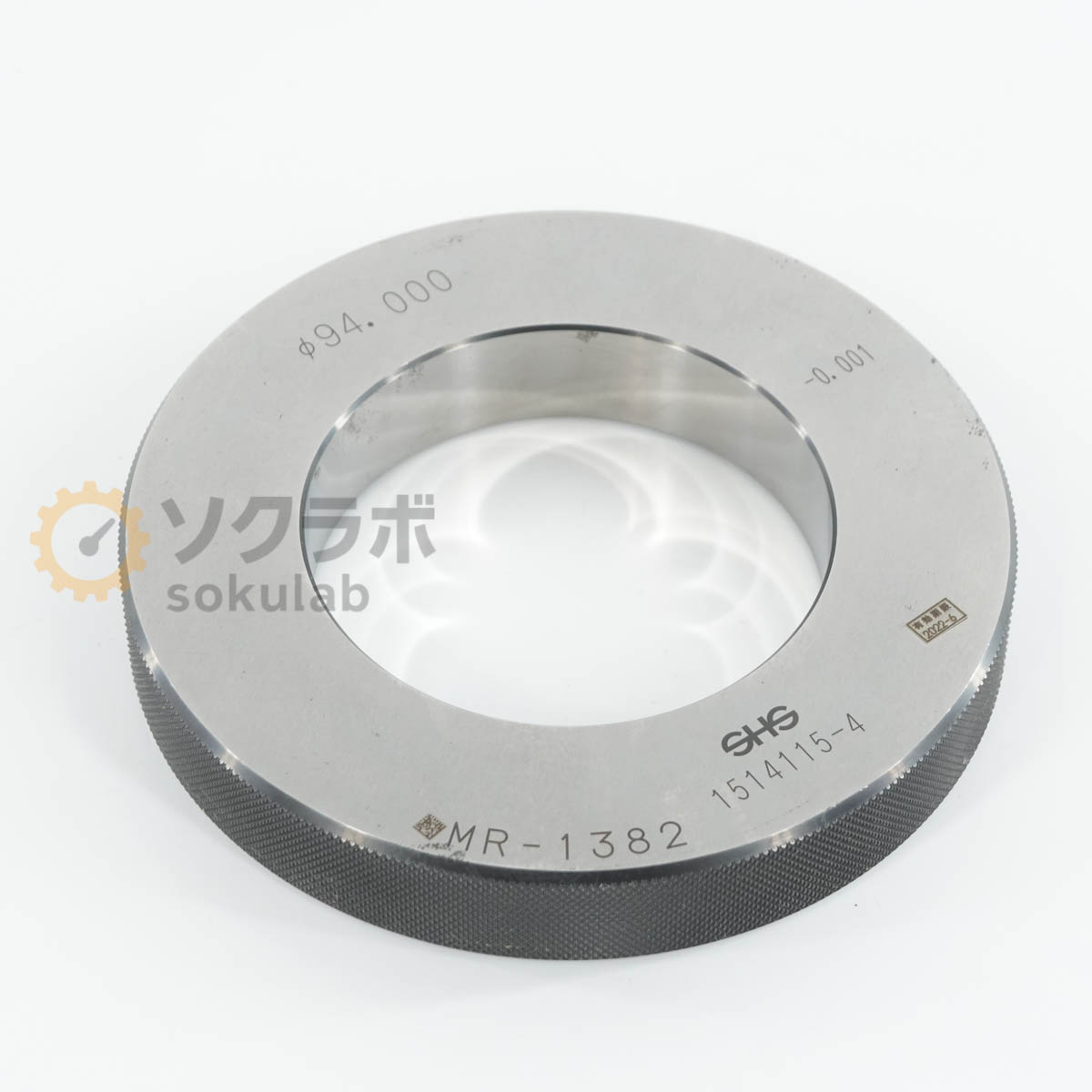 Rakuten - 【中古】[DW]8日保証 SHS 測範社 φ94.000 -0.001 Master Ring Gauge マスターリングゲージ セットリング [07347-0262]