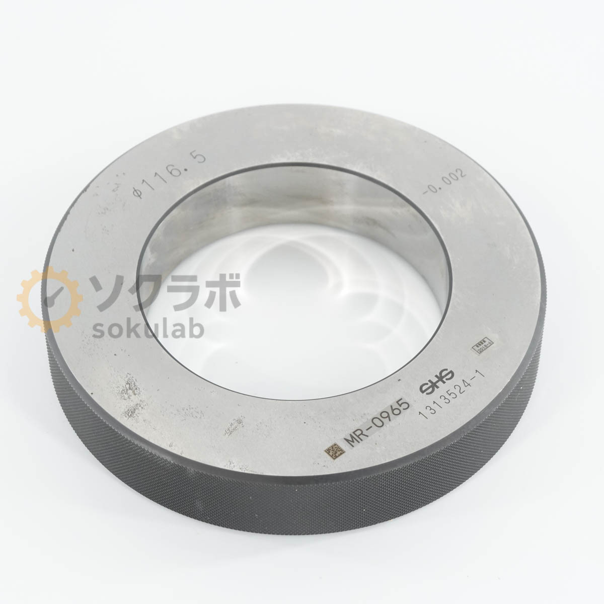 【中古】[DW]8日保証 SHS 測範社 φ116.5 -0.002 Master Ring Gauge マスターリングゲージ セットリング [07347-0266]