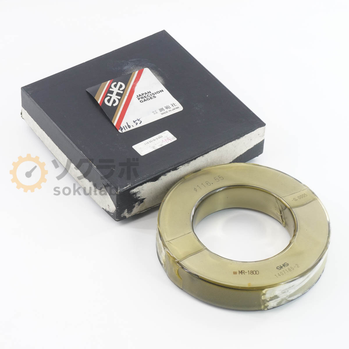 乐天商城 - 【中古】[DW]8日保証 SHS 測範社 φ116.55 -0.0005 Master Ring Gauge マスターリングゲージ セットリング [07347-0272]