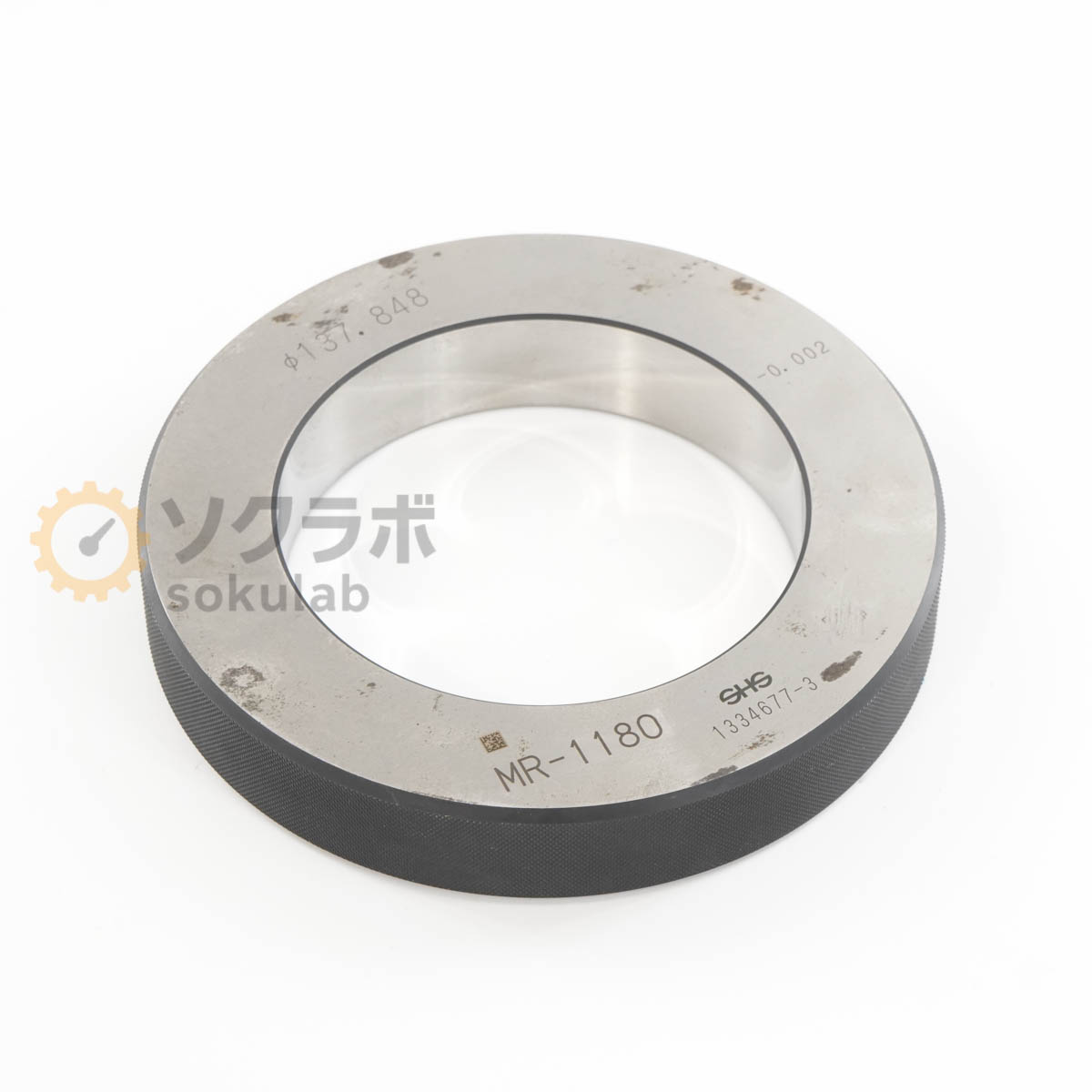 Rakuten - 【中古】[DW]8日保証 SHS 測範社 φ137.848 -0.002 Master Ring Gauge マスターリングゲージ セットリング [07347-0274]