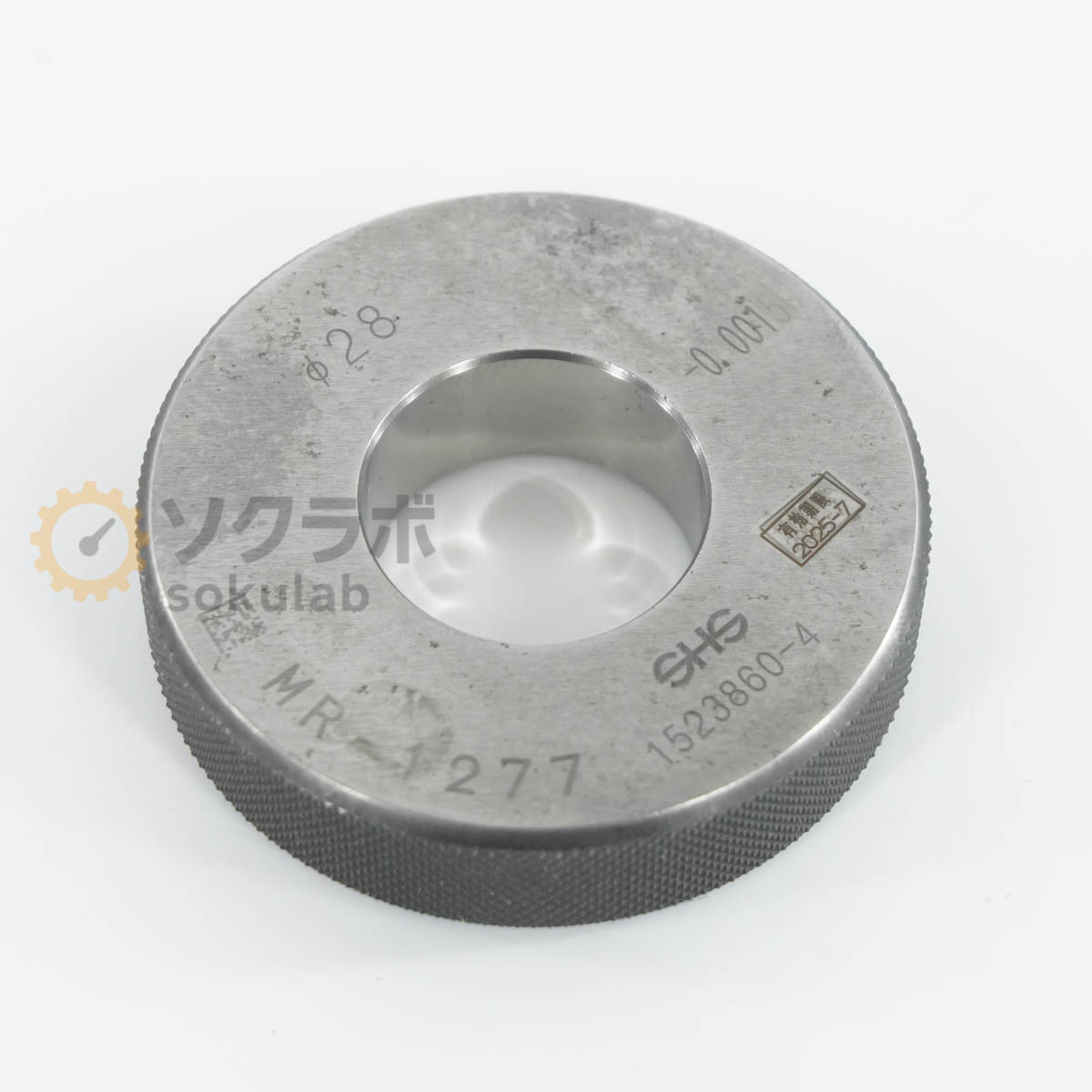 Rakuten - 【中古】[DW]8日保証 SHS 測範社 φ28 -0.001 Master Ring Gauge マスターリングゲージ セットリング [07347-0344]