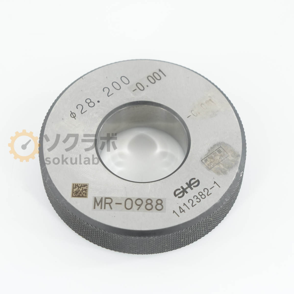 Rakuten - 【中古】[DW]8日保証 SHS 測範社 φ28.200 -0.001 Master Ring Gauge マスターリングゲージ セットリング [07347-0345]