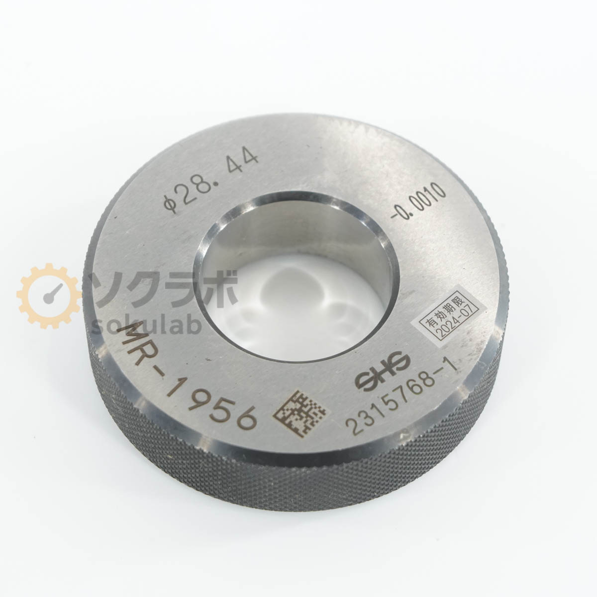 Rakuten - 【中古】[DW]8日保証 SHS 測範社 φ28.44 -0.001 Master Ring Gauge マスターリングゲージ セットリング [07347-0350]