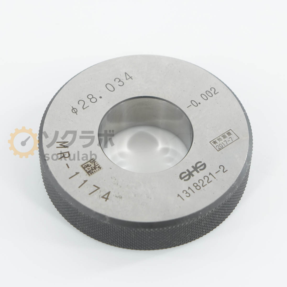 Rakuten - 【中古】[DW]8日保証 SHS 測範社 φ28.034 -0.002 Master Ring Gauge マスターリングゲージ セットリング [07347-0352]