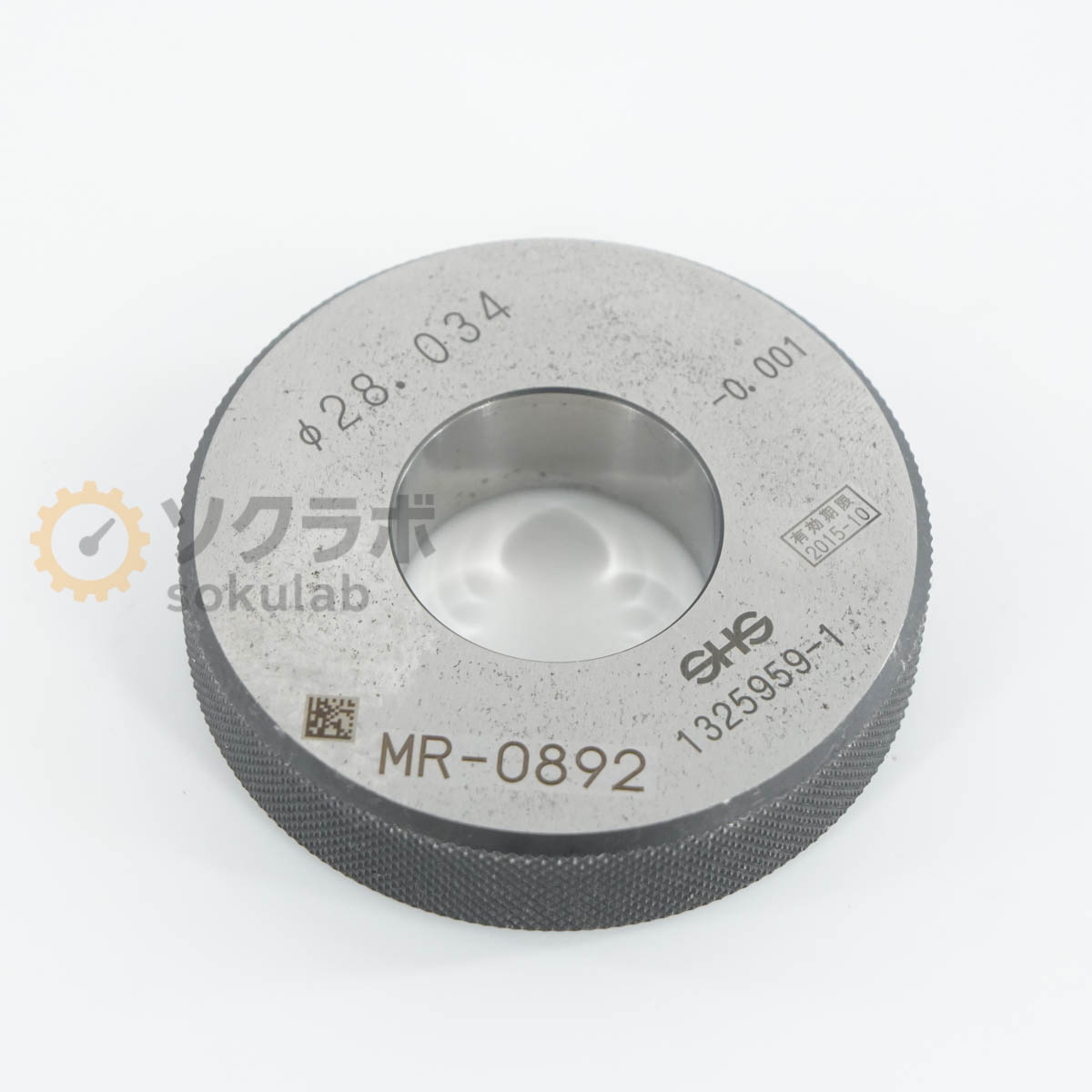 Rakuten - 【中古】[DW]8日保証 SHS 測範社 φ28.034 -0.001 Master Ring Gauge マスターリングゲージ セットリング [07347-0354]