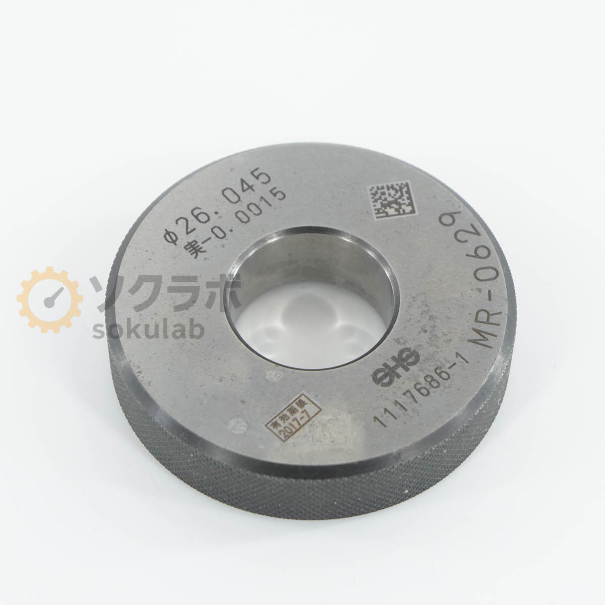 Rakuten - 【中古】[DW]8日保証 SHS 測範社 φ26.045 実-0.0015 Master Ring Gauge マスターリングゲージ セットリング [07347-0355]