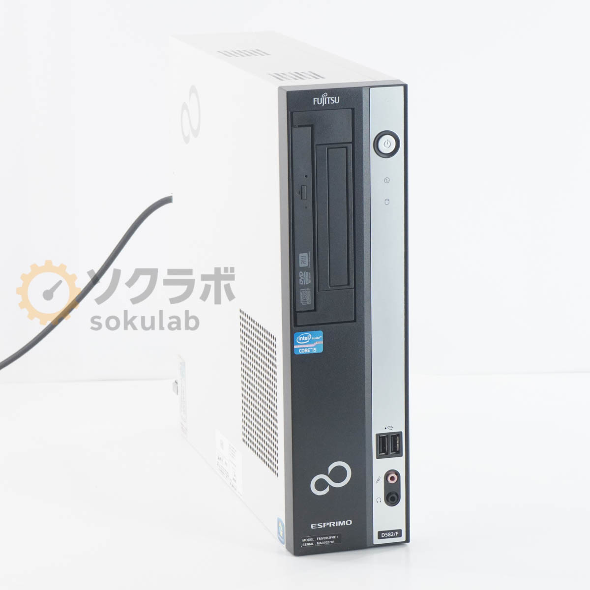 【中古】[PG]8日保証 FUJITSU FMVDK3F0E1 i5-3470 3.20GHz/4GB/HDD106GB/Win7 ESPRIMO D582/F PC パソコン [07548-0084]