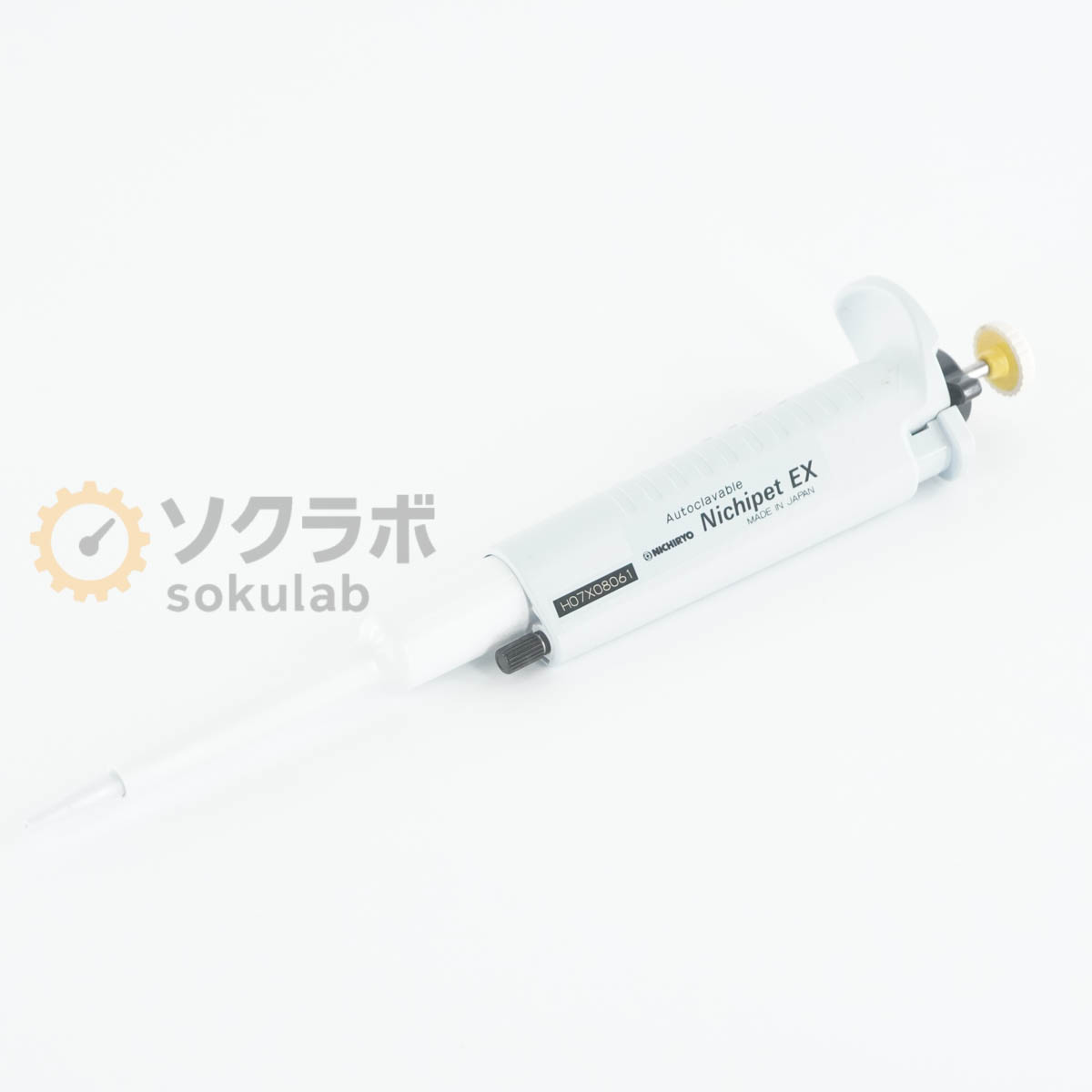 【中古】[DW]8日保証 NICHIRYO Nichipet EX ニチペット Autoclavable Micropipette マイクロピペット オートクレーバブル 2~20μl [07751-0021]
