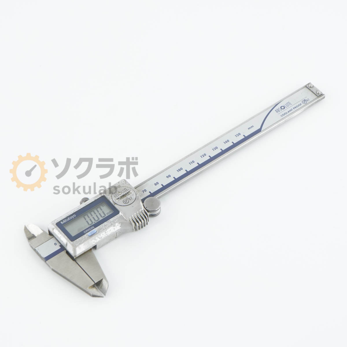 Rakuten - 【中古】[JB]保証なし Mitutoyo COOLANT PROOF CALIPER デジタルノギス ABS クーラントプルーフキャリパ 150mm 15cm [07640-0018]