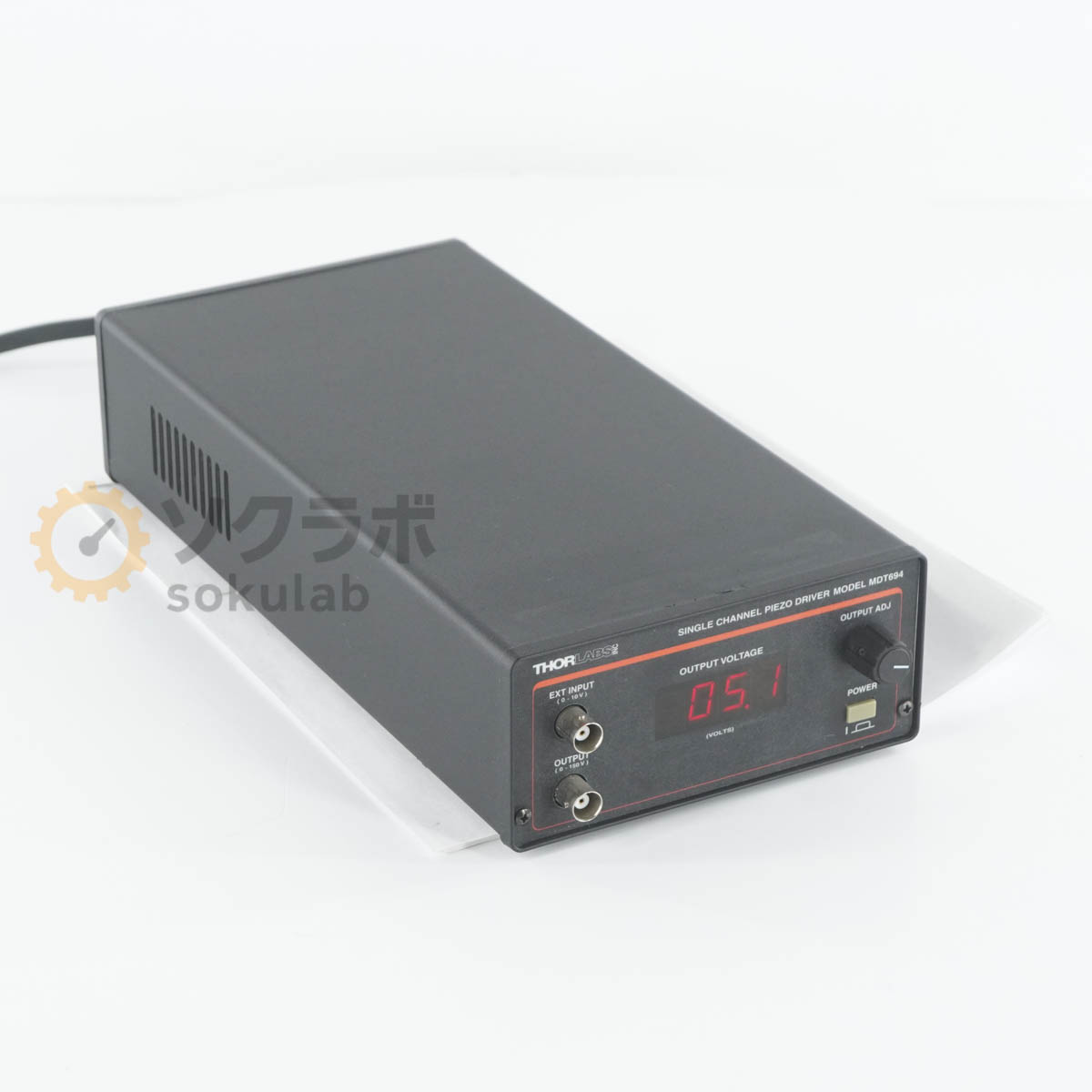 ǥ󥿥åפ㤨֡š[DW]8ݾ 4 THORLABS MDT694 SINGLE CHANNEL PIEZO DRIVER 󥰥ͥ ԥɥ饤С 谷 [07641-0129]פβǤʤ16,522ߤˤʤޤ