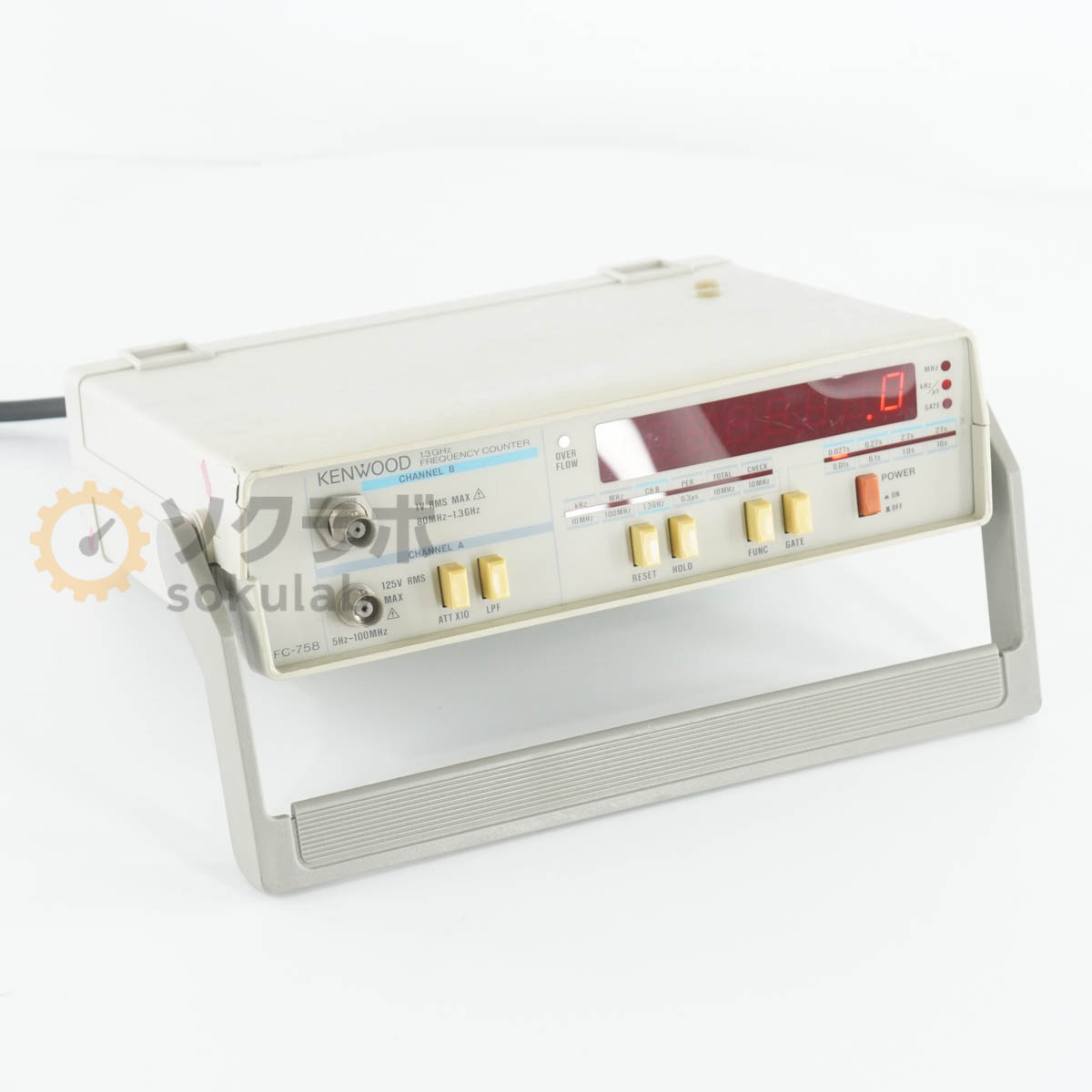 タケダ理研 周波数カウンターTR-5122GAK 6桁周波数カウンタキット