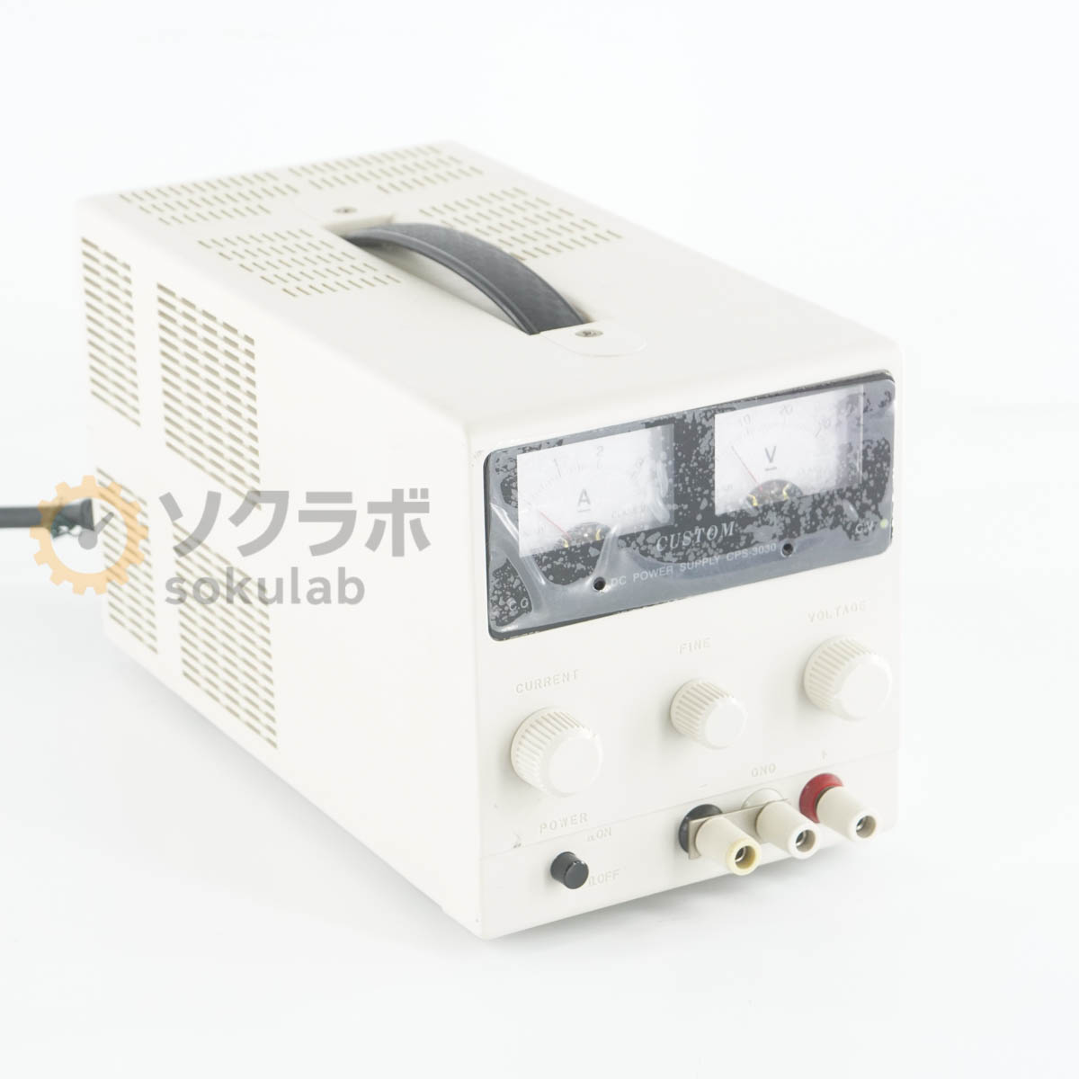 Rakuten - 【中古】[DW] CUSTOM CPS-3030 DC POWER SUPPLY DC電源 直流電源 [07641-0156]