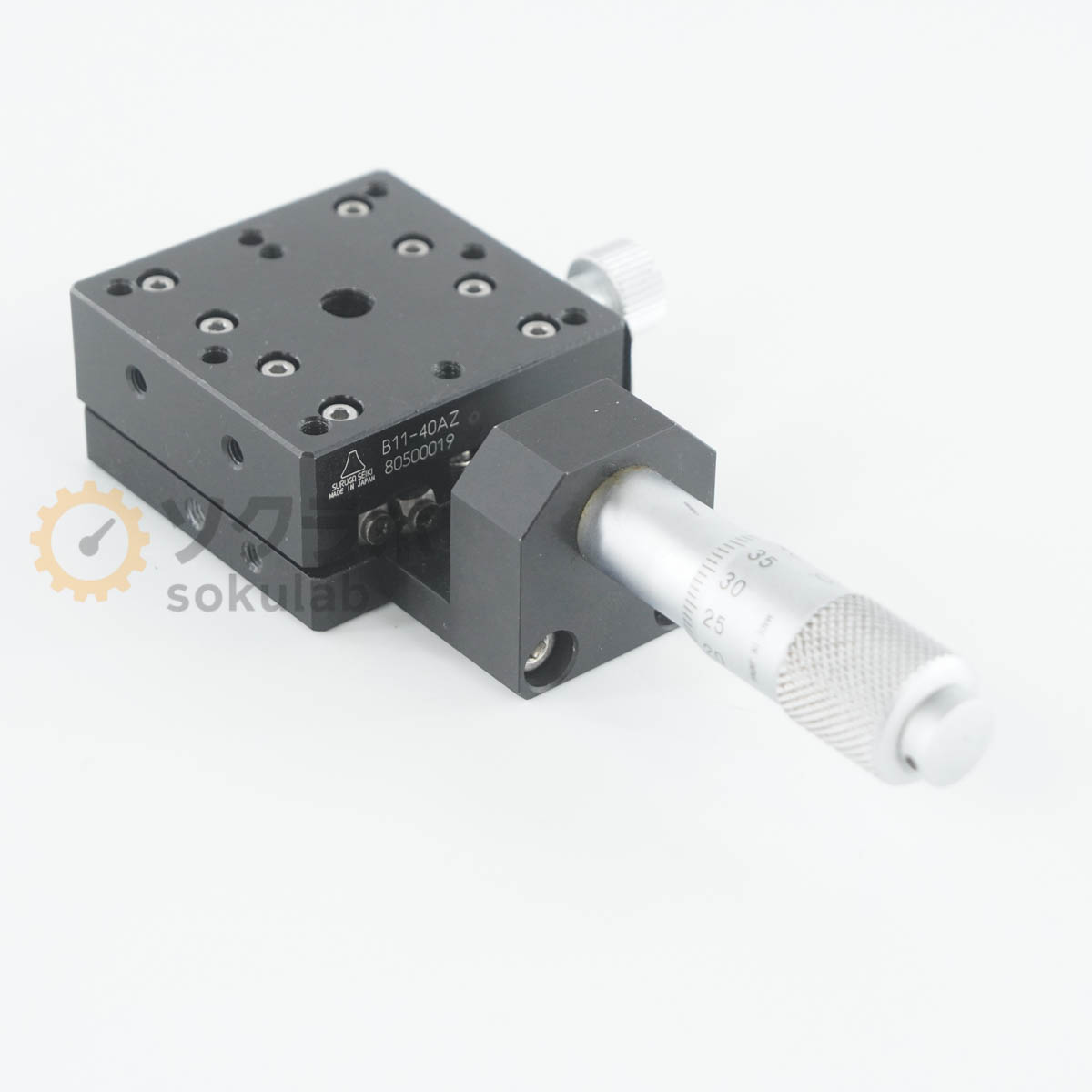 乐天商城 - 【中古】[DW]8日保証 SURUGA SEIKI B11-40AZ Stage ステージ部品 手動ステージ X軸 クロスローラガイド 40mm [07641-0179]
