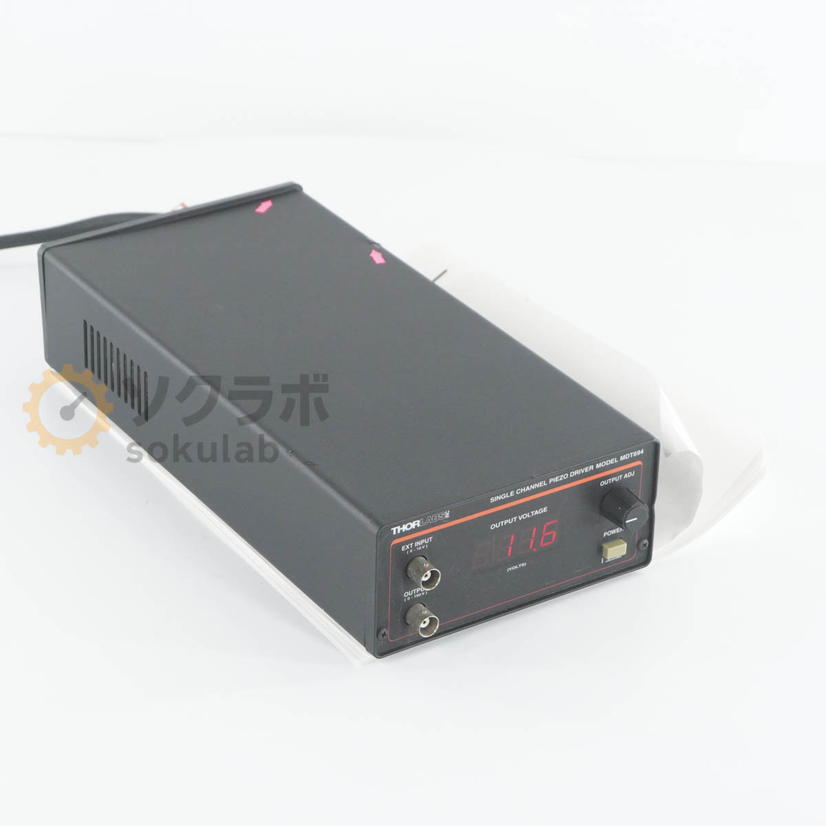 ǥ󥿥åפ㤨֡š[DW]8ݾ THORLABS MDT694 SINGLE CHANNEL PIEZO DRIVER 󥰥ͥ ԥɥ饤С 谷 [07641-0237]פβǤʤ16,522ߤˤʤޤ