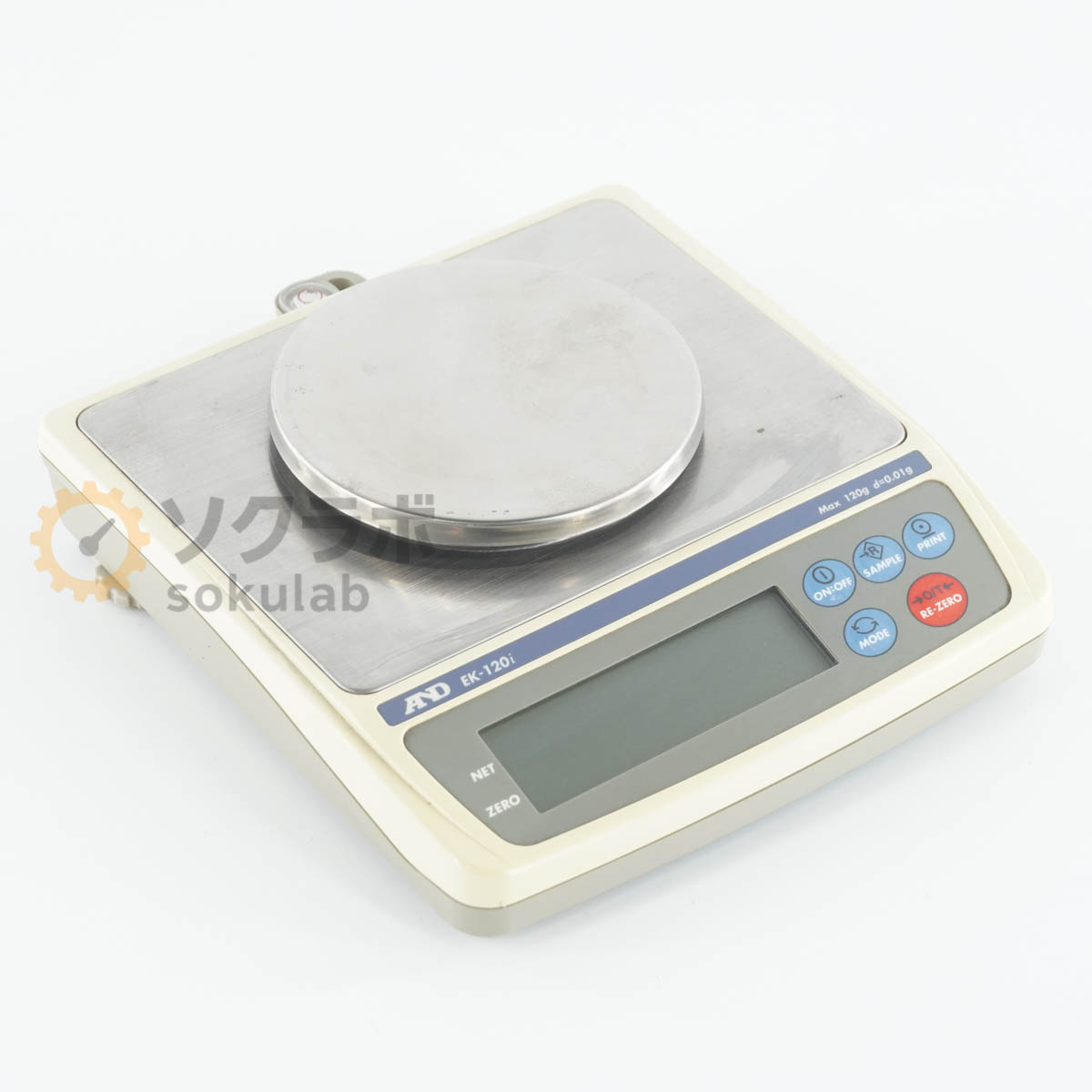 【中古】[JB]保証なし A＆D EK-120i EK-i Balance コンパクト天びん 電子天秤 電子天びん ひょう量120g..