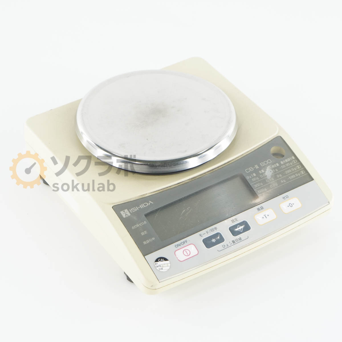 【中古】[JB]保証なし 2007年製 ISHIDA CB-III 600 D066 Electronic Balance マルチタイプ電子天びん ..