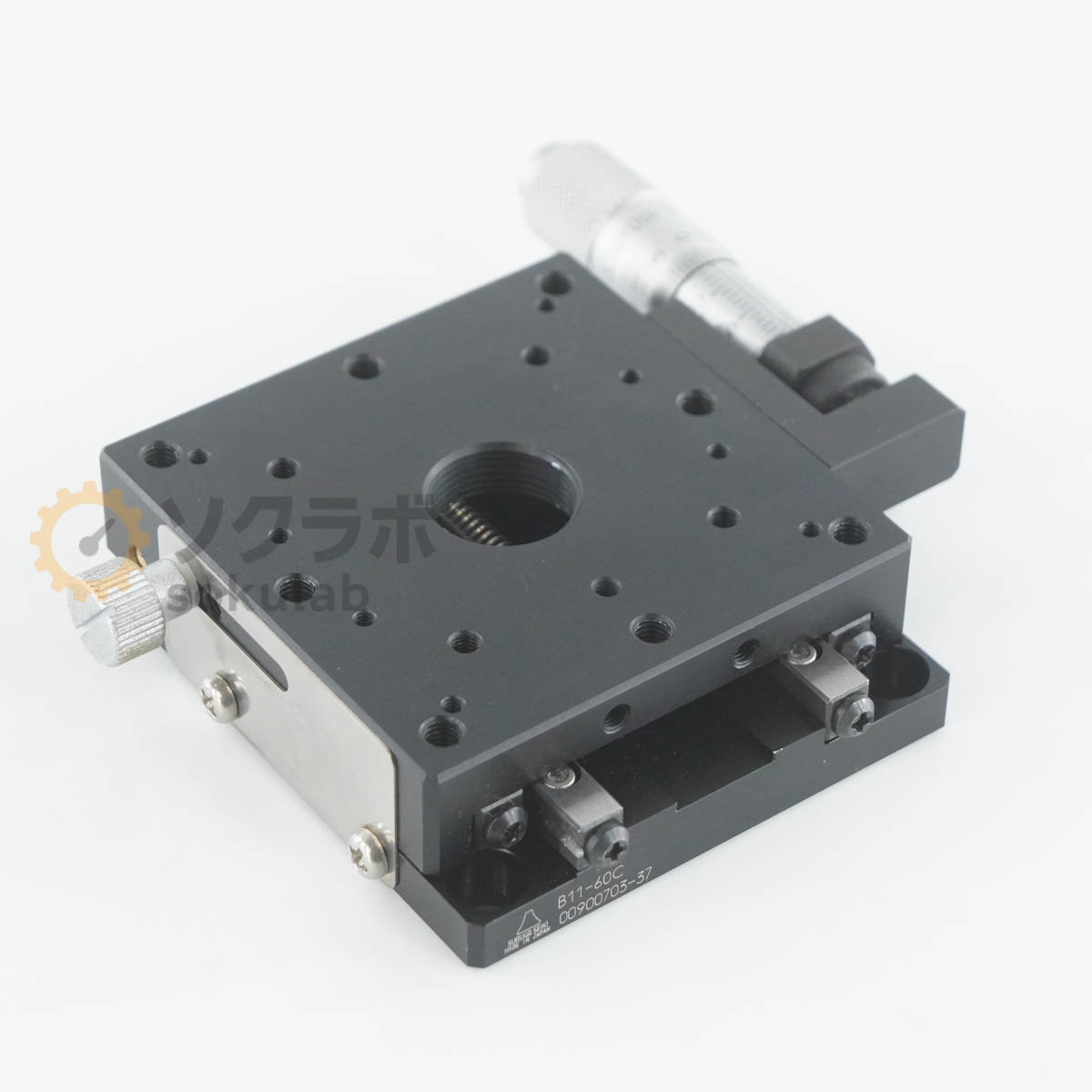 Rakuten - 【中古】[DW]8日保証 11台入荷 SURUGA SEIKI B11-60C Stage ステージ部品 手動ステージ X軸 クロスローラガイド 60mm [07641-0170]