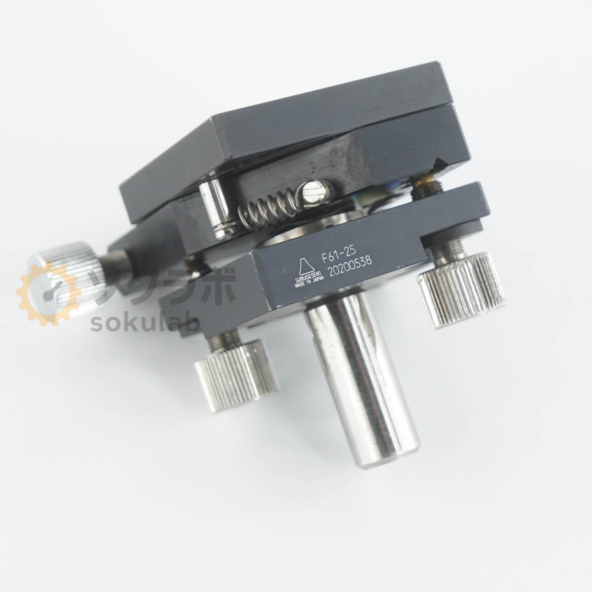 Rakuten - 【中古】[DW]8日保証 SURUGA SEIKI F61-25 Prism Holder 微調付プリズムホルダ 光学実験機器 ステージ部品 [07641-0178]