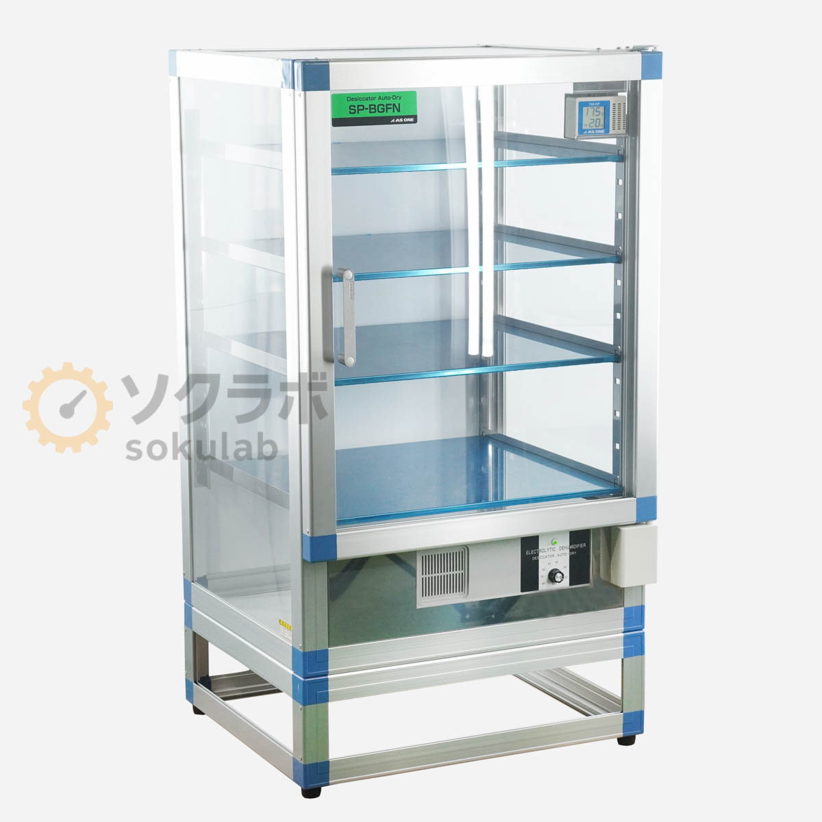 【中古】[DW]8日保証 AS ONE SP-BGFN Desiccator Auto-Dry オートドライデシケーター THI-HP [07615-00..