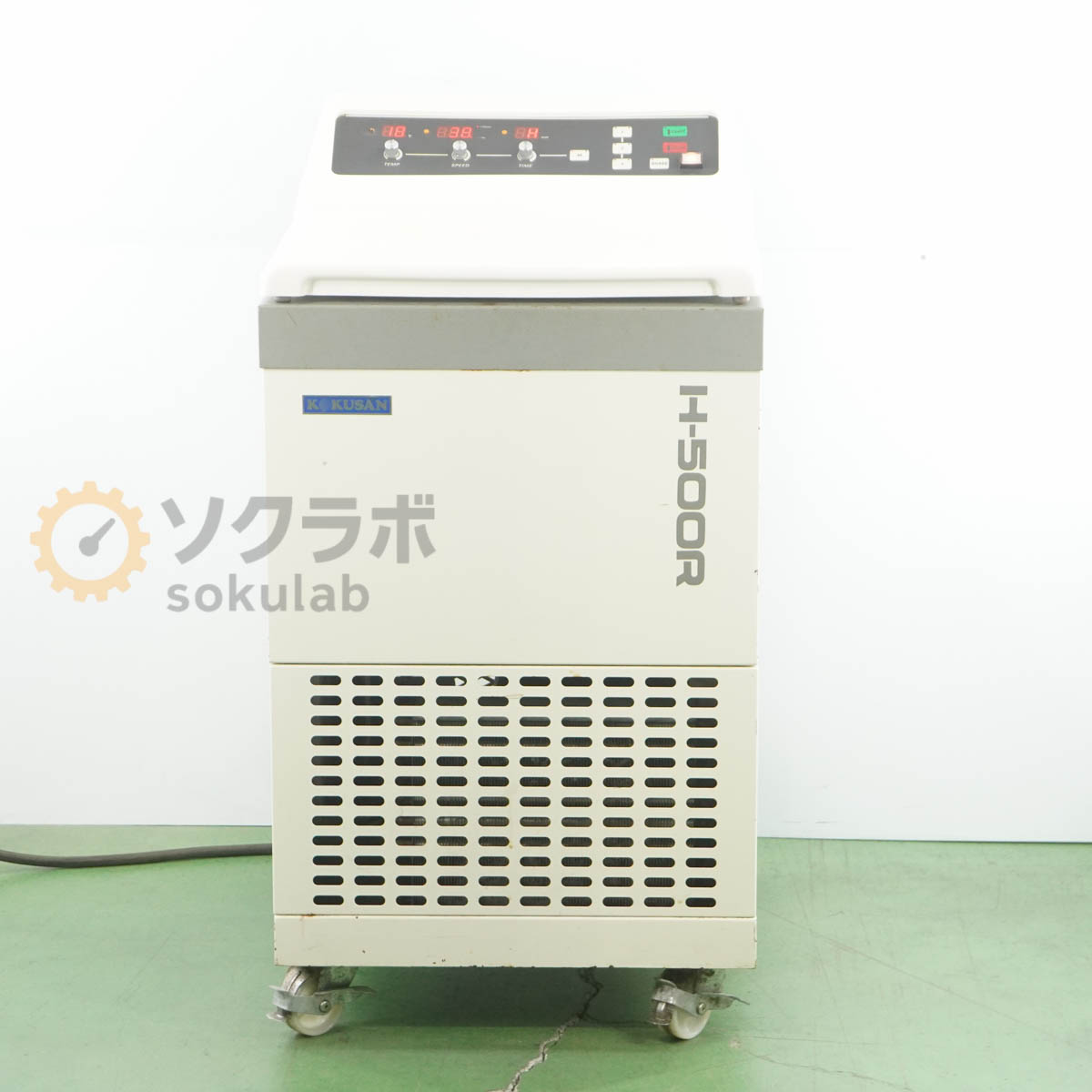 ����š�[JB]�ݾڤʤ� KOKUSAN H-500R Centrifuge �󿴵� ��ʬΥ�� RF-120 [07821-0003]