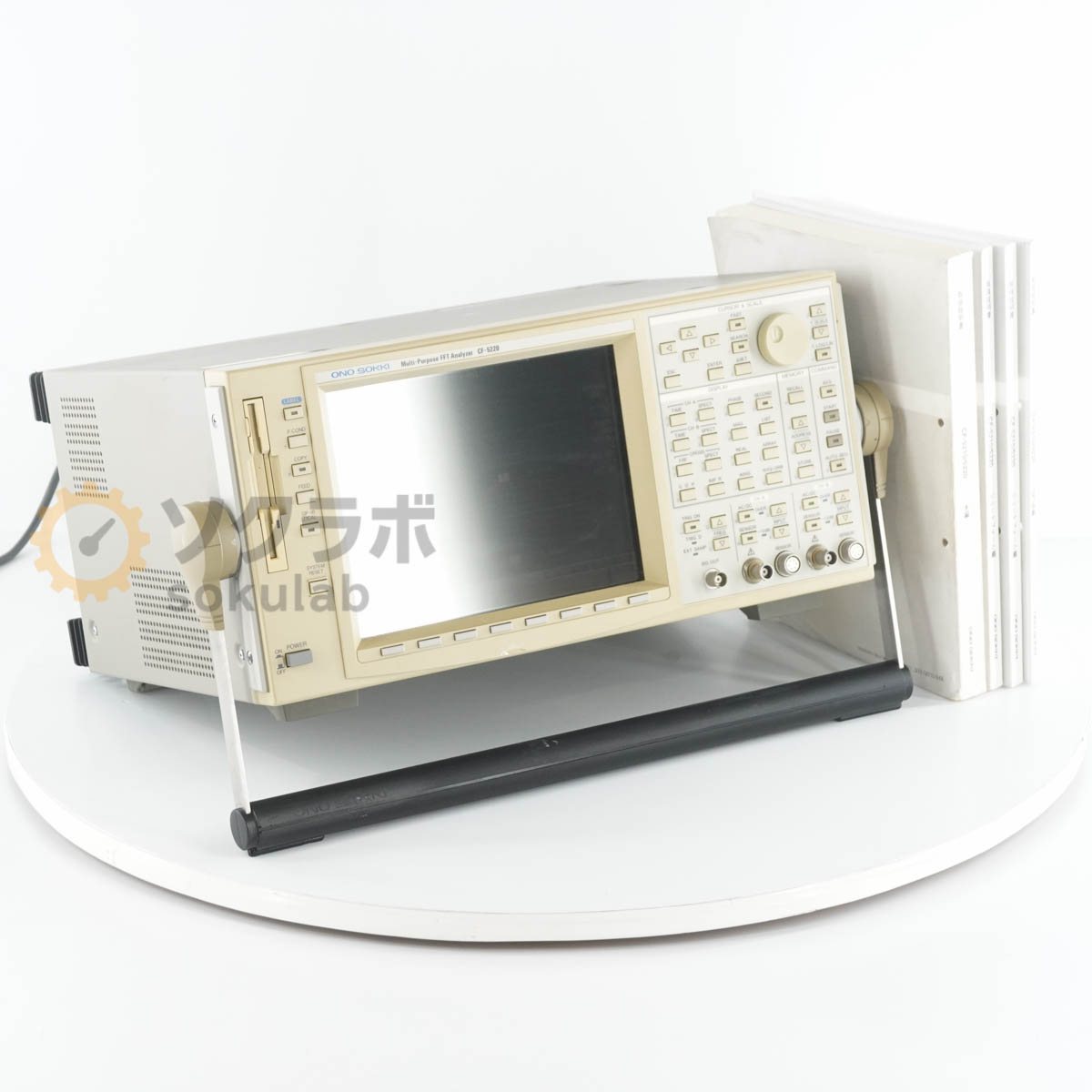 【中古】[DW]8日保証 ONO SOKKI CF-5220 Multi-Purpose FFT Analyzer マルチパーパス FFTアナライザー 電源コード 取扱説明書 [07467-0002]