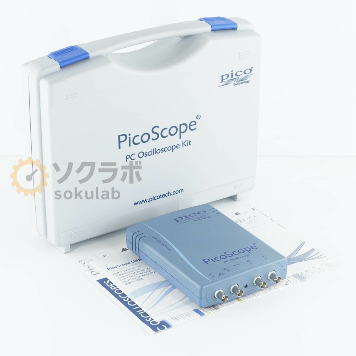 【中古】[JB]保証なし Pico Technology 4424 PicoScope PC Oscilloscope Kit オシロスコープ キット 20..